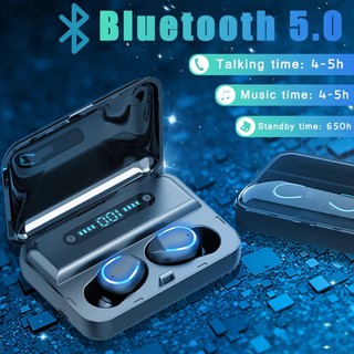 Tai nghe true wireless AMOI F9 | bản QUỐC TẾ | nút cảm ứng | Bluetooth 5.0 | Pin 280 giờ | sạc dự phòng 2019