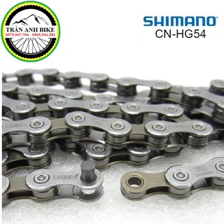 Xích sên xe đạp SHIMANO Deore CN HG54 10 speed - Hàng chính Hãng