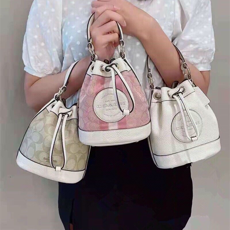 ‼️Rẻ nhất Shopee‼️Túi Coach đeo chéo dáng bucket