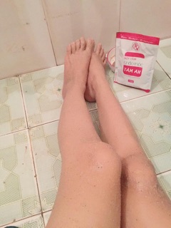 Bột tắm trắng thảo mộc Tâm An