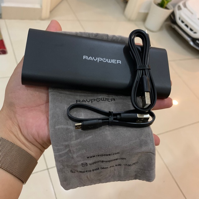 Pin sạc dự phòng RAVPOWER RPPB010 16750mAh (02 cổng iSmart 5V/4.5A)