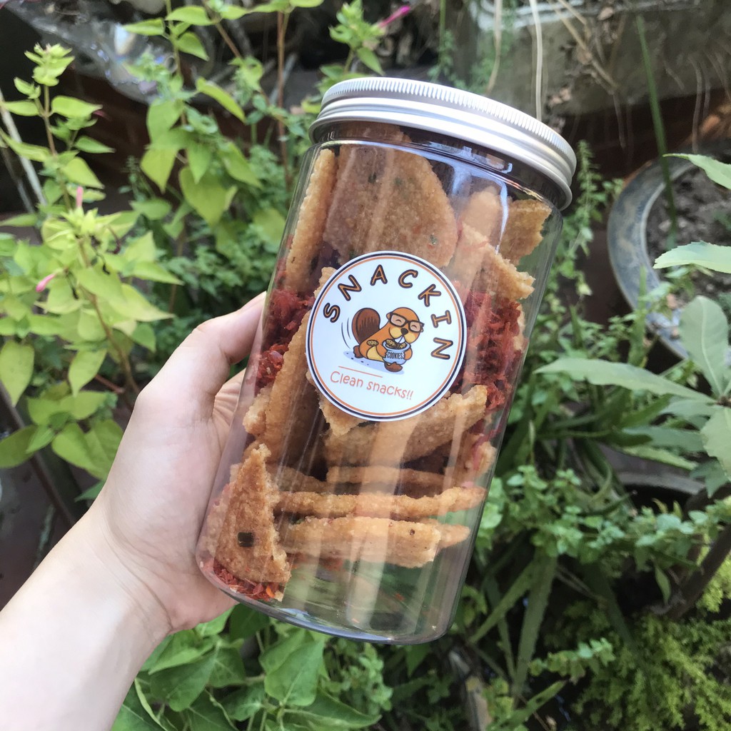 Cơm cháy mắm hành lắc khô bò sợi hũ pet 300g, ăn vặt Snackin Hà Nội | BigBuy360 - bigbuy360.vn