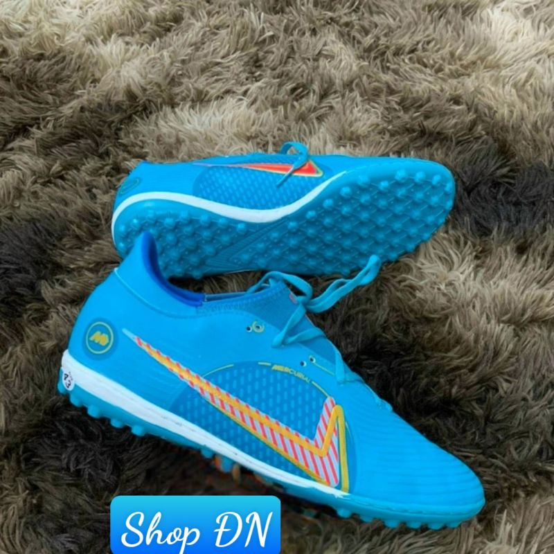 Giày đá bóng cổ thun Winbro N-Mercurial đã khâu đế Xám