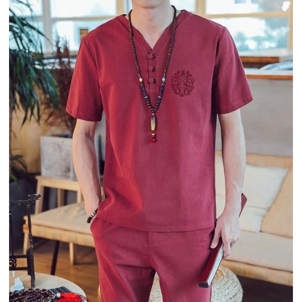 (BÁN VÌ ĐAM MÊ)  bộ đũi Nam hè  , hàng nhập  chuẩn từng đường kim mũi chỉ , chất Đũi cực mát , mặc nhẹ như không ! | BigBuy360 - bigbuy360.vn