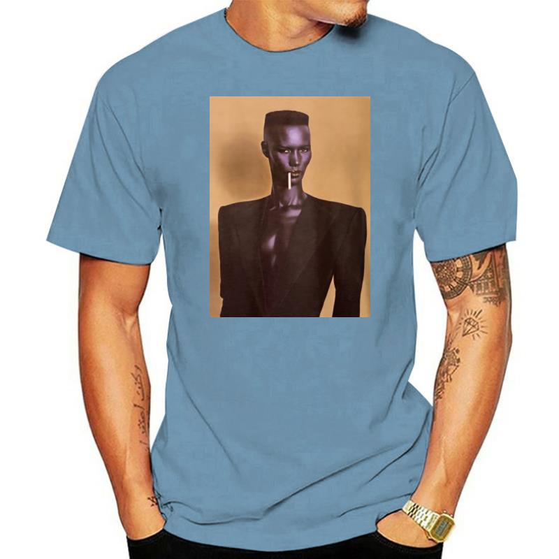 Grace Jones Áo Grace Jones nightclubbing flat top disco jamaica Nô lệ nhịp điệu dolf lundgren ca sĩ