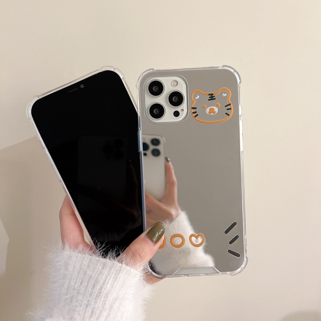 Ốp Lưng OPPO  Reno 8Z 8 A76 A74 A95 A57 4G 5G A94 A52 A92 A5 2020 A9 2020 A5s A12 A31 A3s 7 7Z 6 5 A16 A15 A15s A54 A53 A33 Gương Case