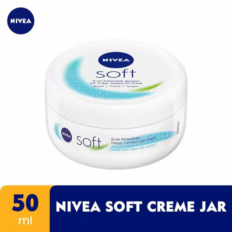 Nivea (hàng Mới Về) Lọ Đựng Dung Dịch Làm Mềm Da 50ml