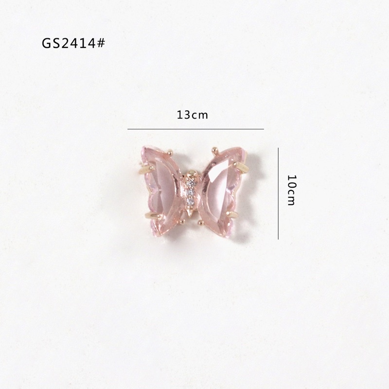 phụ kiện đá hình bướm trang trí nail 1 viên