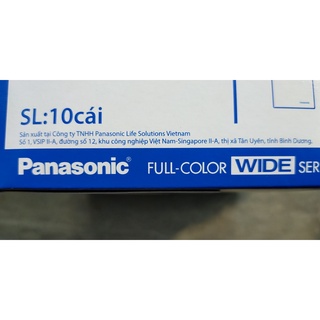Công tắc 1 chiều, 2 chiều Panasonic Wide