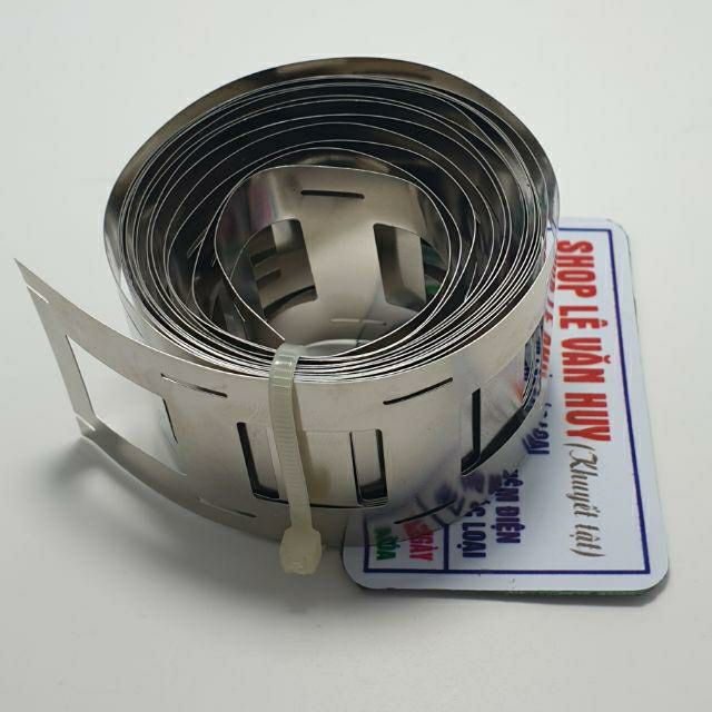 Kẽm Hàn pin dày 0.15 - rộng 0.8cm