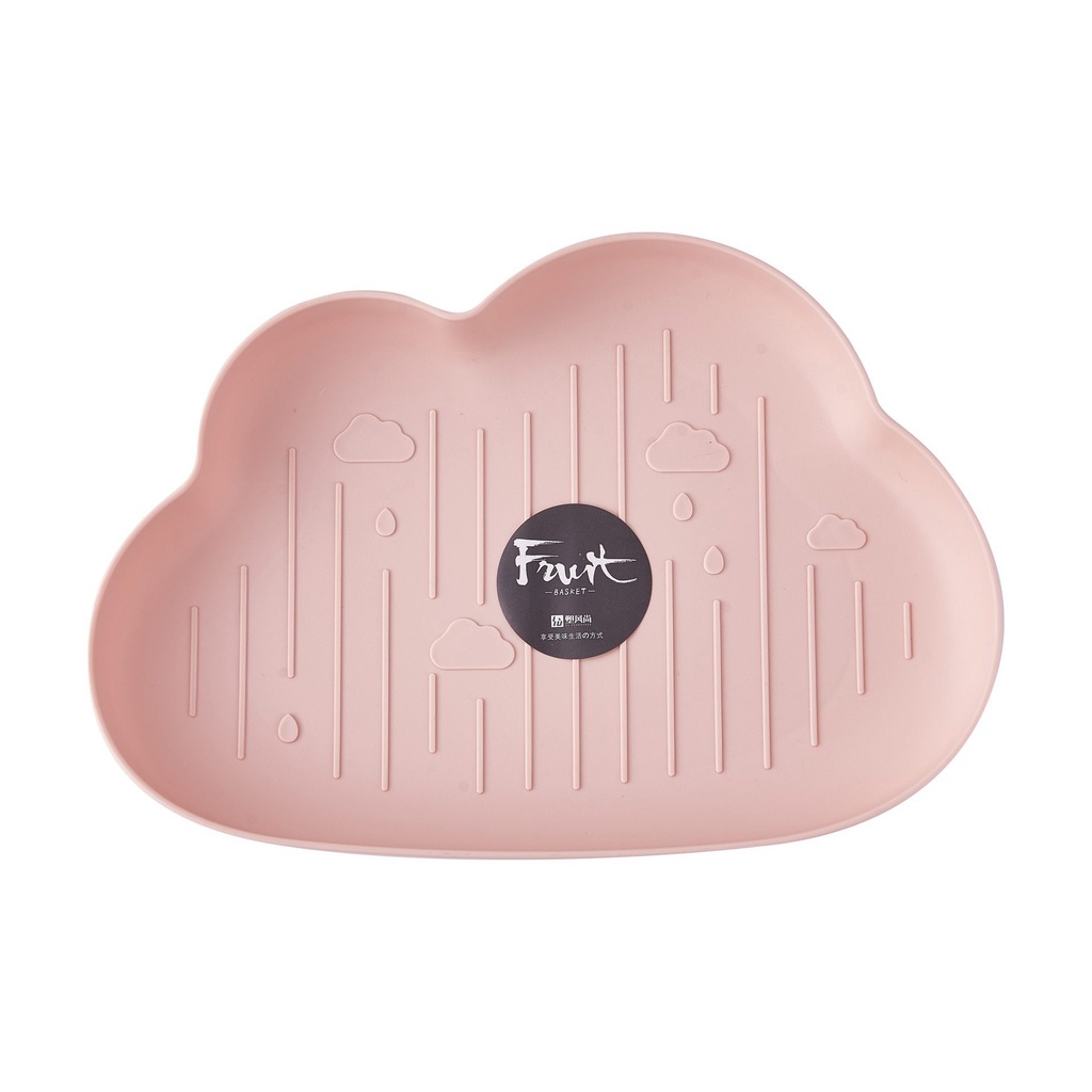 Khay ăn dặm Ô tô / Đám mây ngộ nghĩnh cho bé trai bé gái, khay hoa quả - AD11