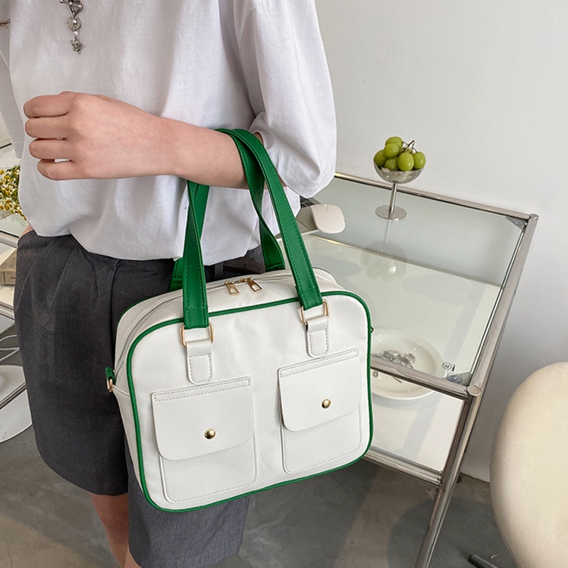 Túi đeo chéo IELGY cỡ lớn phong cách retro thời trang tùy chọn màu sắc dành cho nữ