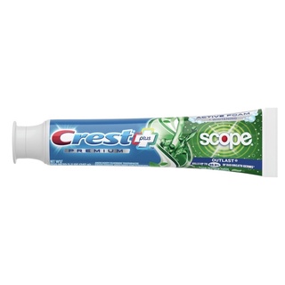 Kem đánh trắng răng Crest Plus Mỹ hương bạc hà