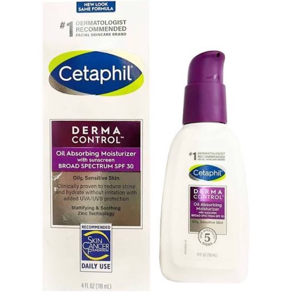Kem chống nắng dưỡng ẩm Cetaphil PRO Derma Control Moisturizer spf30 118ml hàng Mỹ
