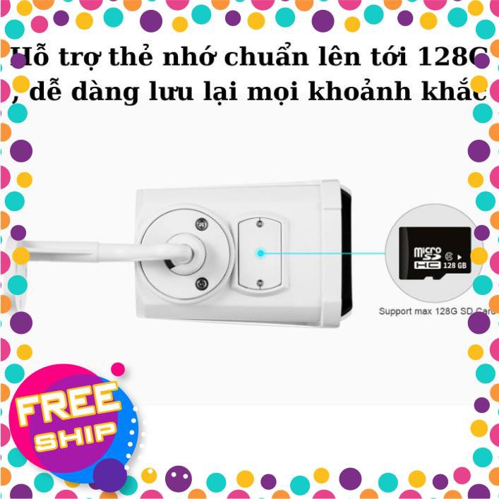 Camera wifi ngoài trời Srihome Sh024 , phát hiện chuyển động , chế độ offline tiện dụng AP hotspot , camera ip , camera