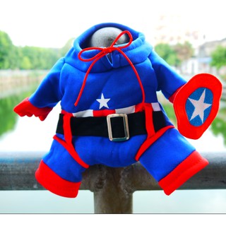 Áo chó mèo cosplay Captain A54