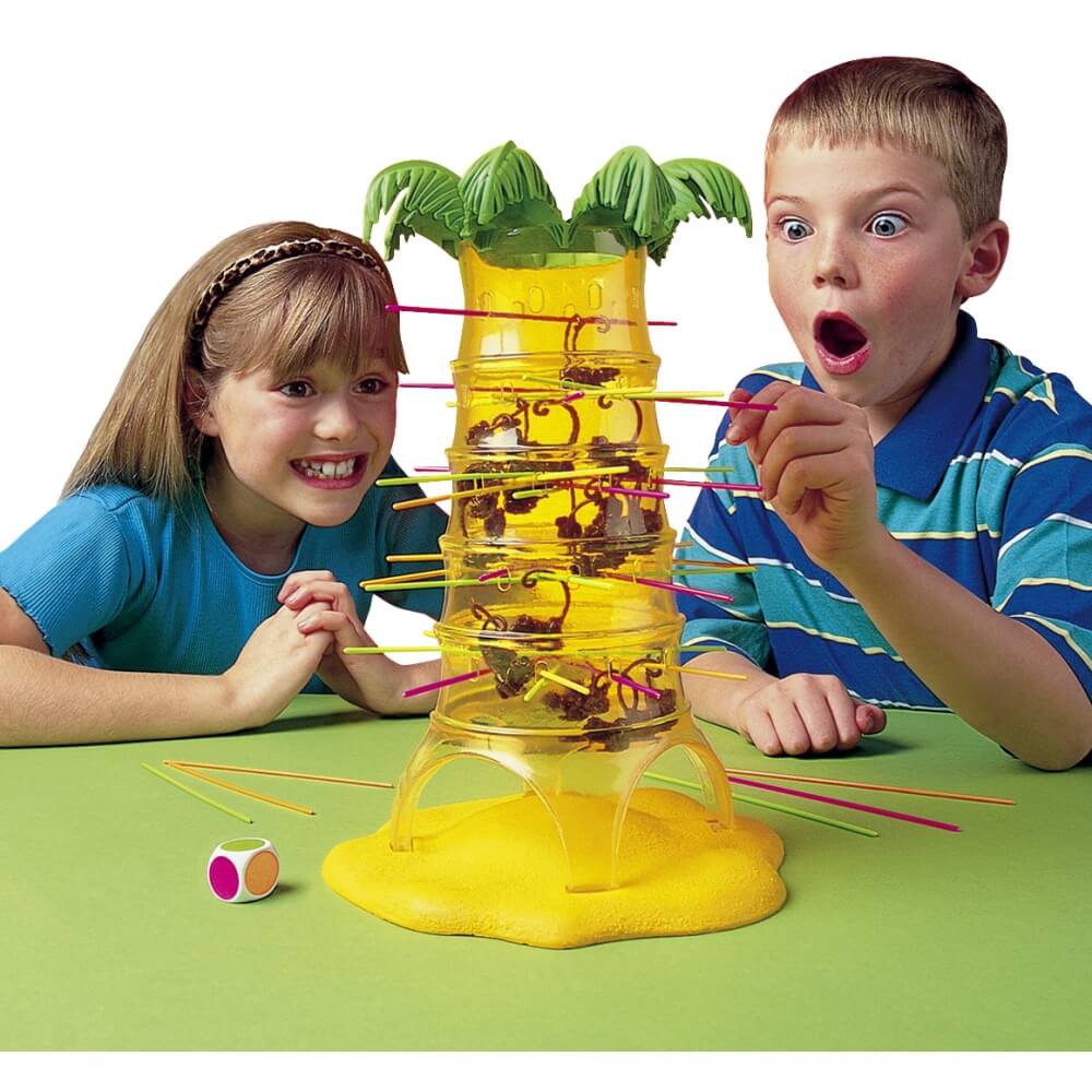 Trò chơi Rút Khỉ Tumblin' Monkeys, Board Game Gia Đình Giải Trí Tương Tác Cho Trẻ