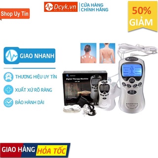 ✅ [BH 6 THÁNG] Máy Massage Dán Xung Điện 4 Miếng Dán Digital Therapy Machine SYK-208 (Mát xa, Massa) - DCYK0089