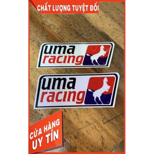 Tem/ decal UMA RACING đủ size