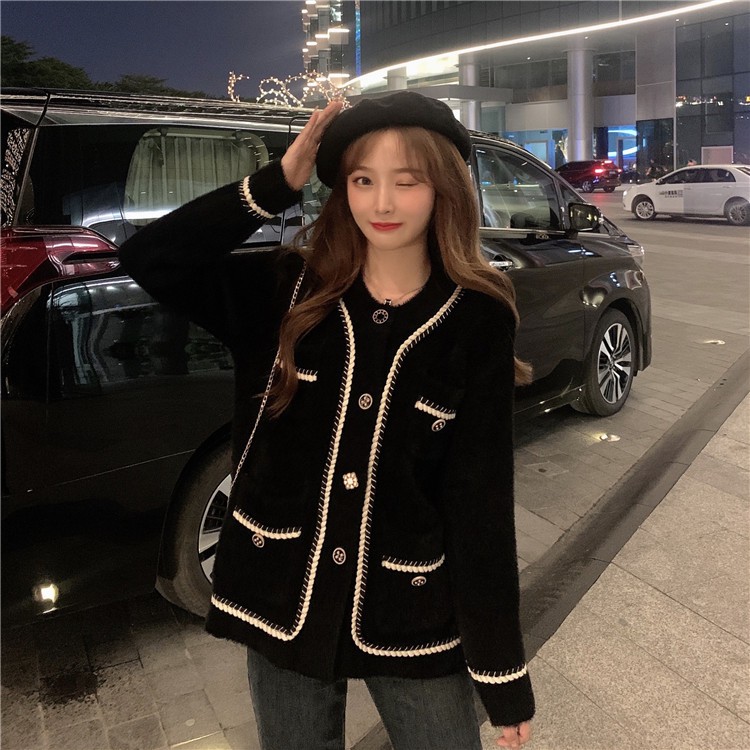 Áo Khoác Cardigan Dáng Rộng Xinh Xắn Phong Cách Hàn Quốc | BigBuy360 - bigbuy360.vn