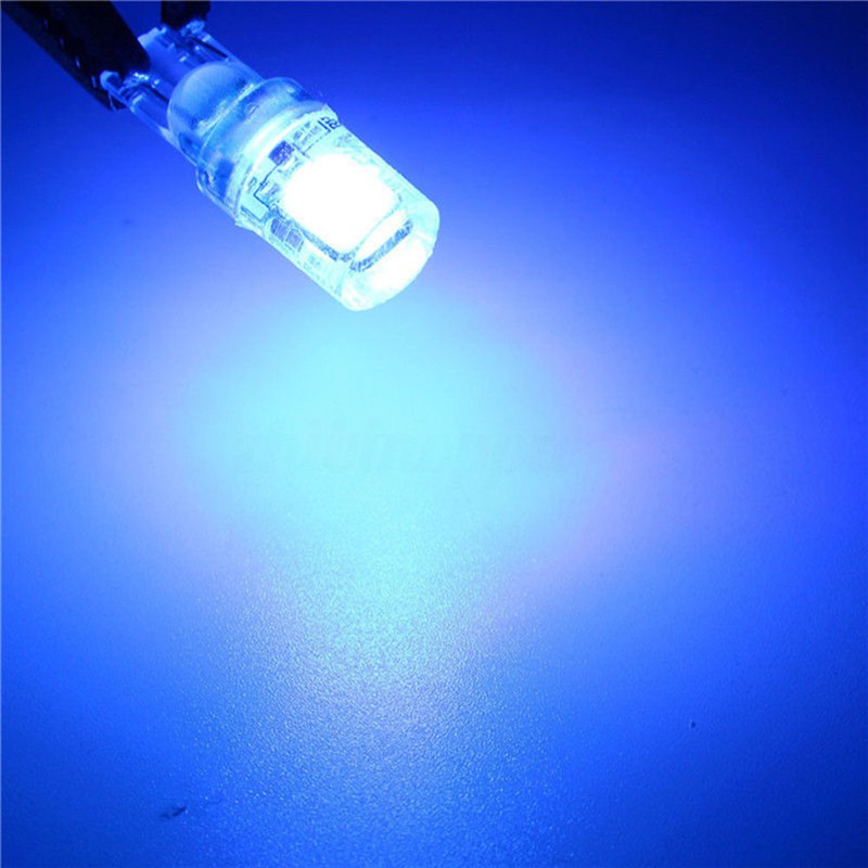 Bóng Đèn Led T10 Cob 194 W5W Gắn Biển Số Xe Ô Tô