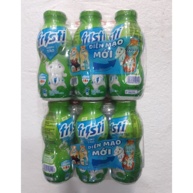 Thùng sữa chua Fristi 80ml 48 vị táo 48 chai