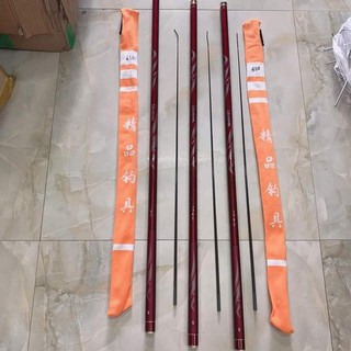 Cần câu tay Daiwa 8H tặng đọt câu bạo lực Huyết Long