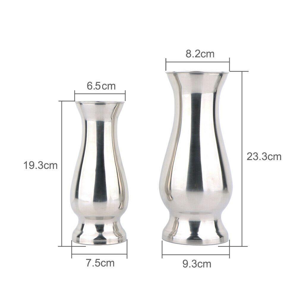 Bình Hoa Bằng Sắt Kích Thước Lớn Sang Trọng Dùng Trang Trí Tiệc Cưới / Giáng Sinh