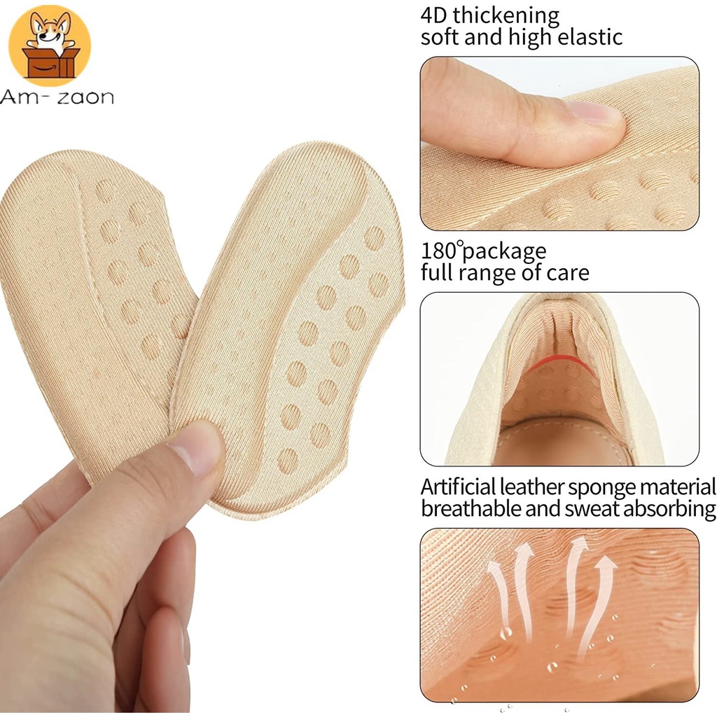 [Am-Z] Miếng Lót Gót Giày Trượt Cỡ Lớn Thoải Mái Và Thoải Mái Phù Hợp Với Nam Và Nữ