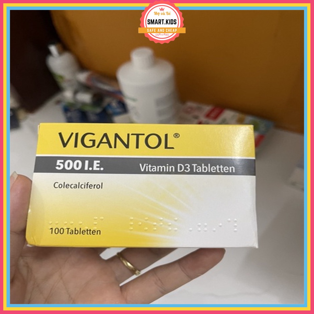 Vitamin Vigantol D3 bổ sung Vitamin D3 và tăng chiều cao cho bé