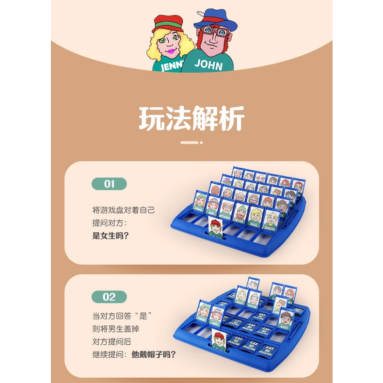 Đoán xem tôi là ai cỡ lớn | Trò chơi đố tư duy logic cho trẻ em | Sách giáo khoa tư duy tương tác