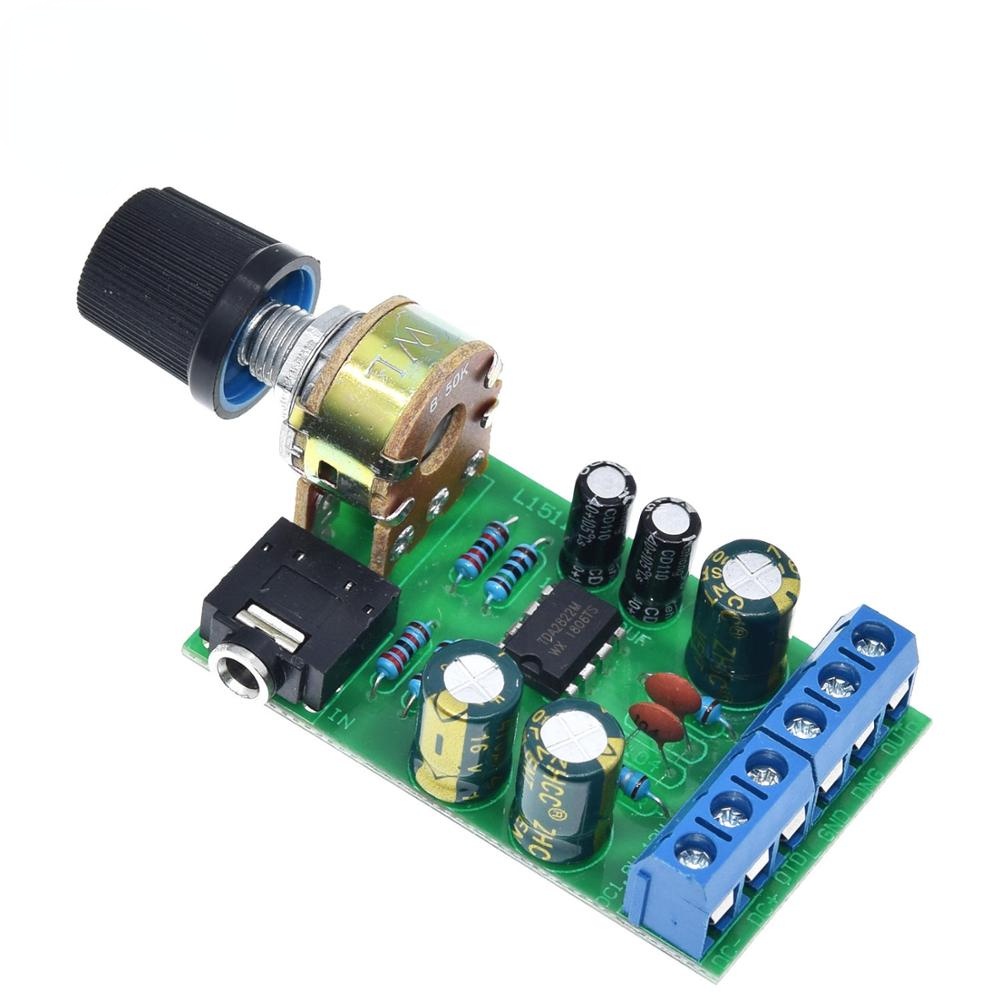 Bảng Mạch Khuếch Đại Âm Thanh TDA2822M 2.0 DC 1.8-12V Dual Channel AMP AUX