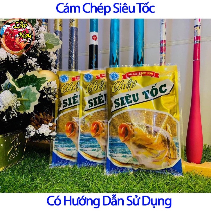 Mồi Chép Siêu Tốc, Mồi Câu Đài Cao Mồi Cực Kì Thơm Siêu Nhạy