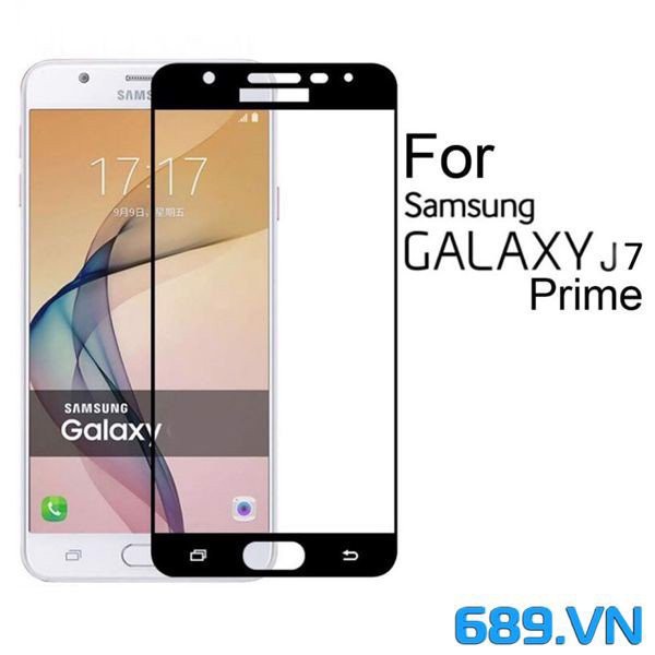 [Loại Xịn] Kính Cường Lực SamSung J7 Prime Trắng - Đen OG Xanh Cao Cấp