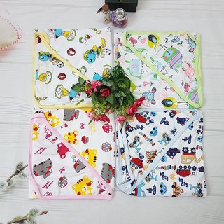 Chăn khăn choàng ủ cotton cho bé