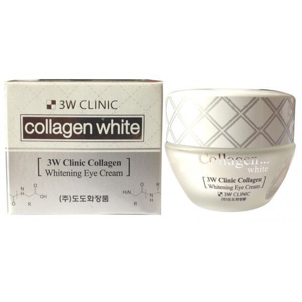 Kem Dưỡng Da Vùng Mắt 3W Clinic Collagen Whitening Eye Cream 35g