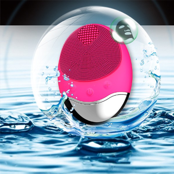 [Hàng mới về] Máy rửa mặt ION siêu âm 👆 nhiều công dụng ✌️ MÀU XANH 🤟 massage trẻ hóa da 💐 Hàng có sẵn