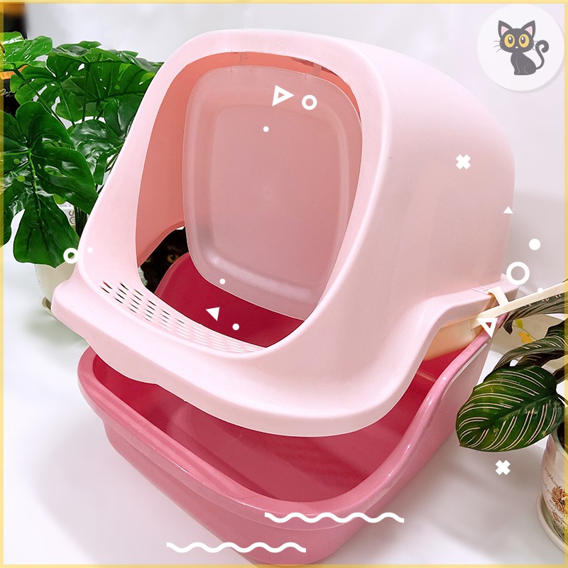 Nhà vệ sinh cho mèo hình thang