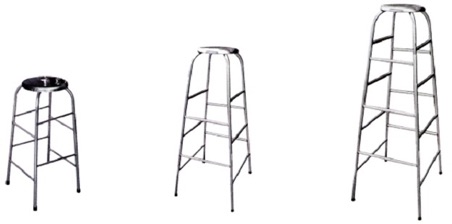 Ghế Inox cao 60-70-80cm