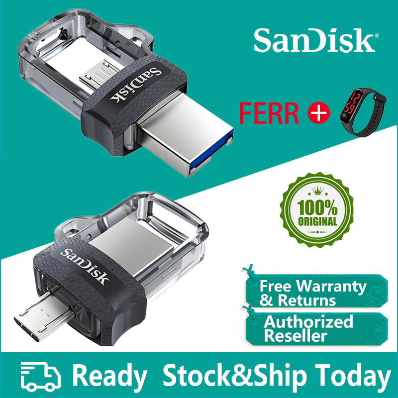 Ổ Đĩa Mềm Sandisk 3.0 128gb 64gb 32gb 16g Tốc Độ Cao Micro USB Sdd3 Cho Điện Thoại / PC