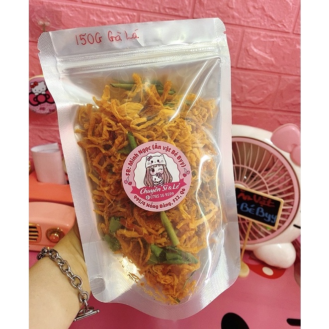 Khô gà Lá Chanh - Bơ Tỏi 150G
