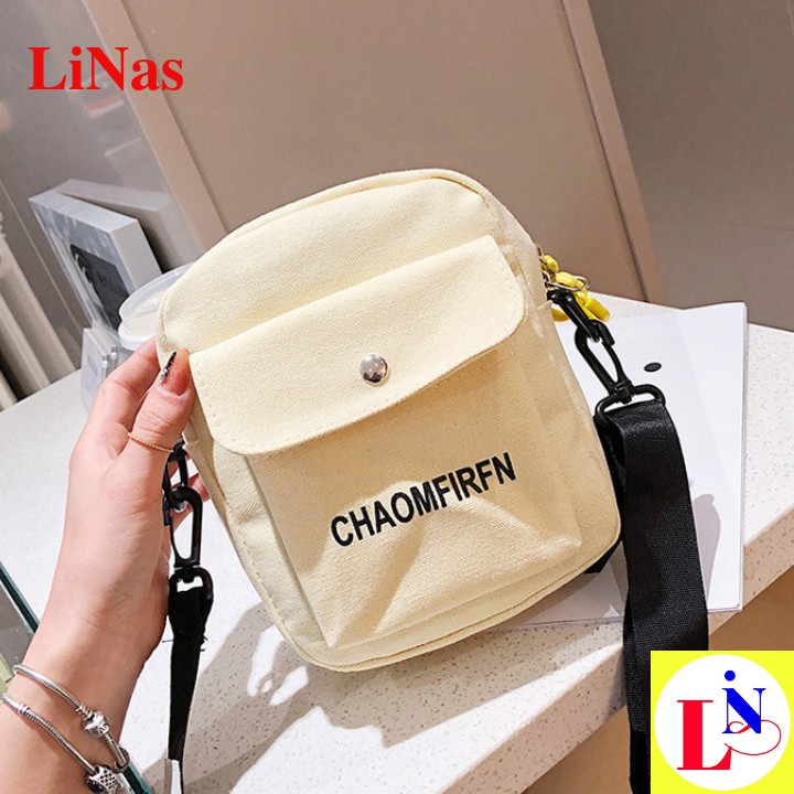 Túi đeo chéo nữ thời trang, xinh xắn nữ tính ulzzang hàn quốc BL136 LiNas | BigBuy360 - bigbuy360.vn