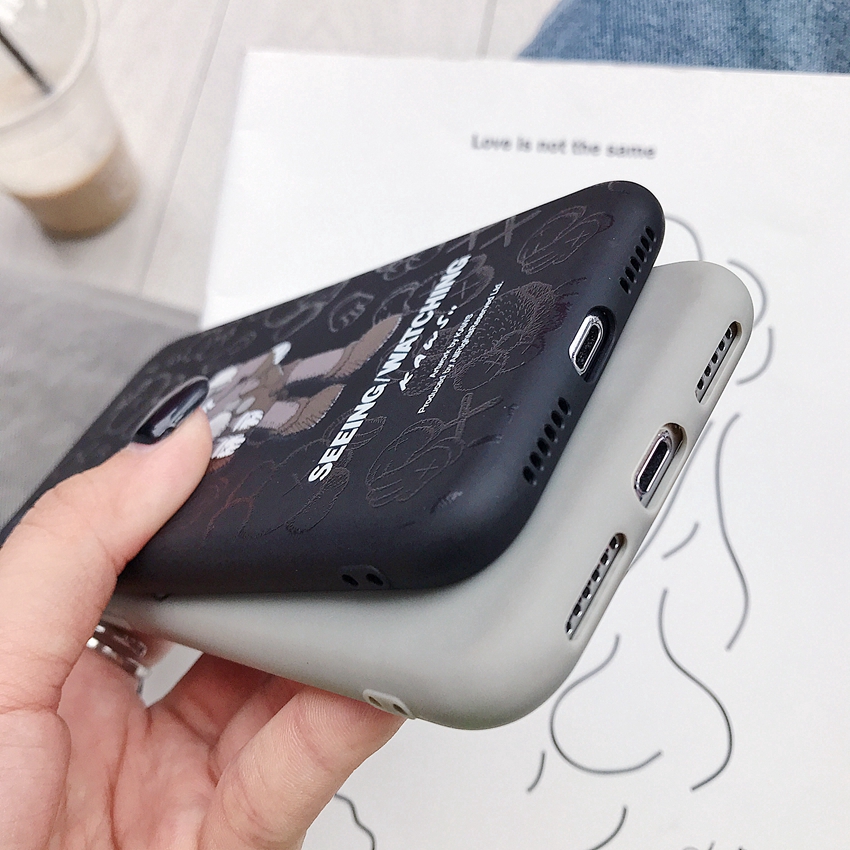 Ốp lưng in hình KAWS cho iPhone 12 11 Pro Max XS Max XR X 6 6s 7 8 Plus | BigBuy360 - bigbuy360.vn