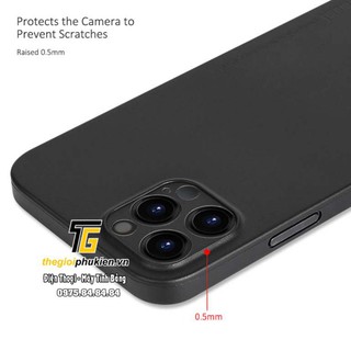 Ốp lưng lụa iPhone 12 Pro Max chính hãng Memumi siêu mỏng 0.3mm
