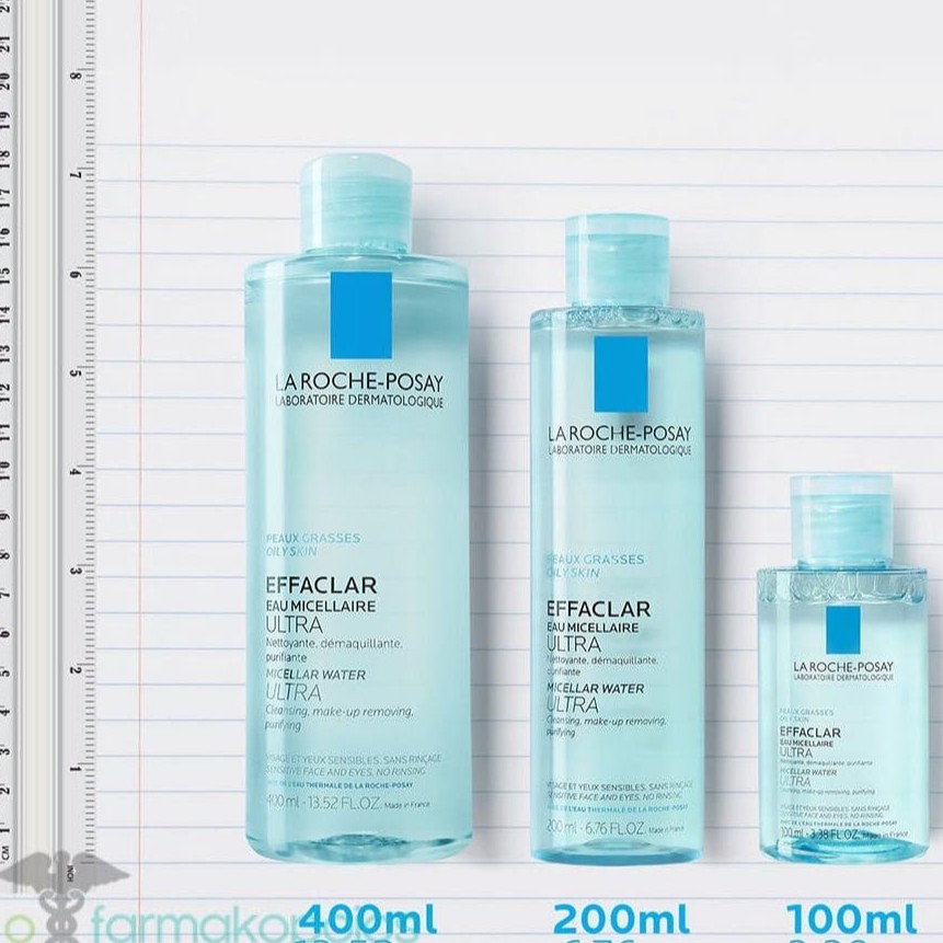 Nước Tẩy Trang Làm Sạch Sâu Cho Da Dầu La Roche-Posay Micellar Water Ultra Oily Skin/ Reactive Skin/ Sensitive Skin