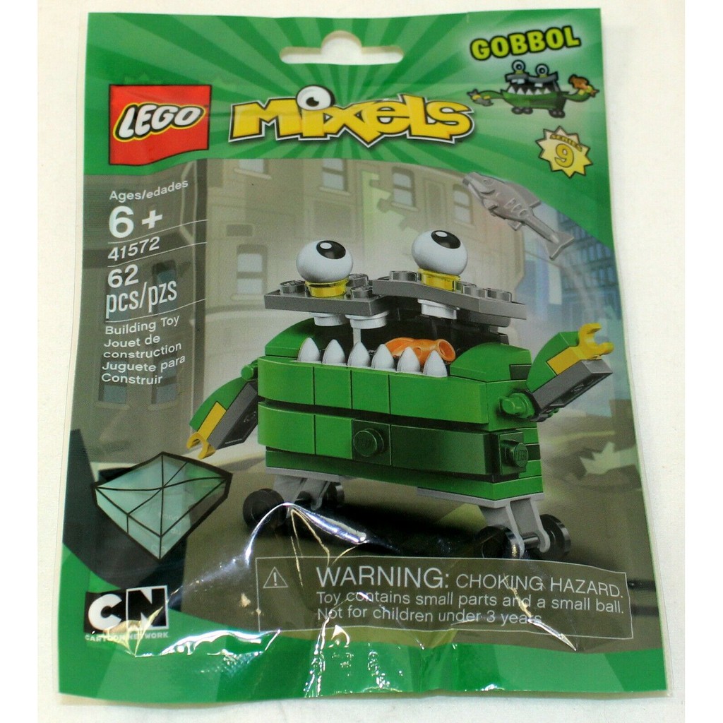 LEGO Mixels 41572 Thùng Rác Thông Minh Gobbol