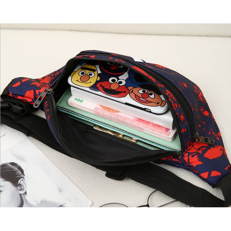 Túi bao tử họa tiết phối màu đẹp mắt (4 màu) | BigBuy360 - bigbuy360.vn