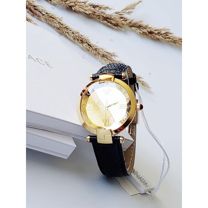 Đồng hồ nữ chính hãng Versace Revive - mặt kính gương - Máy quartz pin Thụy Sĩ - Kính Sapphire