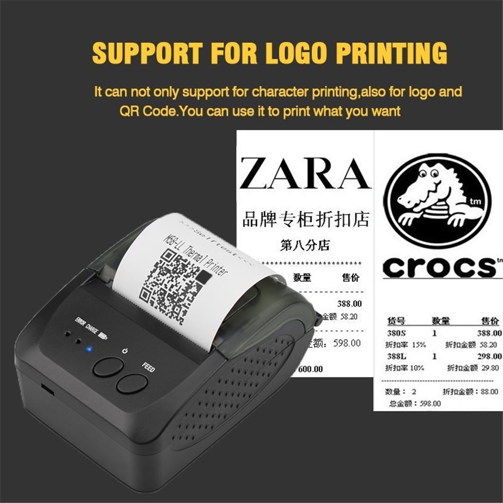 Máy in Nhiệt Zjiang 5809 POS Máy in hoá đơn Bill Nhiệt hóa đơn như biên lai thanh toán | BigBuy360 - bigbuy360.vn