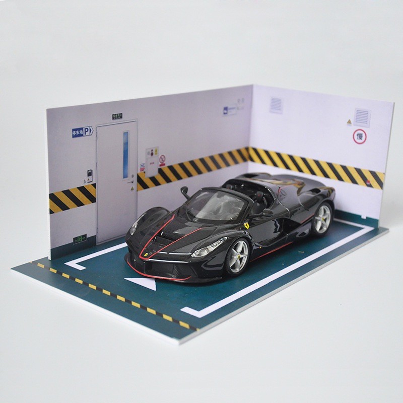 Mô hình Gara trưng bày tỉ lệ 1:32 và 1:24 PVC an toàn